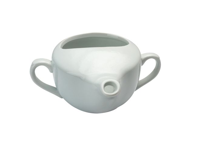 Sundo Schnabeltasse Porzellan 200 ml – Με δύο Χερούλια