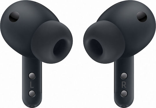Samsung Galaxy Buds4 Pro Bluetooth Handsfree Ακουστικά με Αντοχή στον Ιδρώτα και Θήκη Φόρτισης Μαύρα