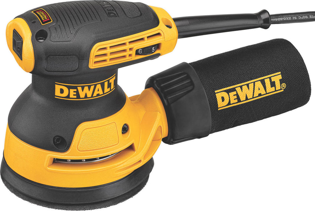 DeWALT DWE6423-QS portable sander Orbital sander 12000 OPM Black, Yellow 280 W