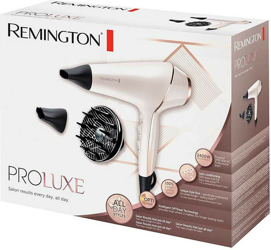 Remington Proluxe Ionic Επαγγελματικό Πιστολάκι Μαλλιών με Φυσούνα 2400W
