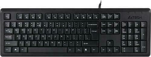 A4Tech KR-92 keyboard Universal USB QWERTY English Black