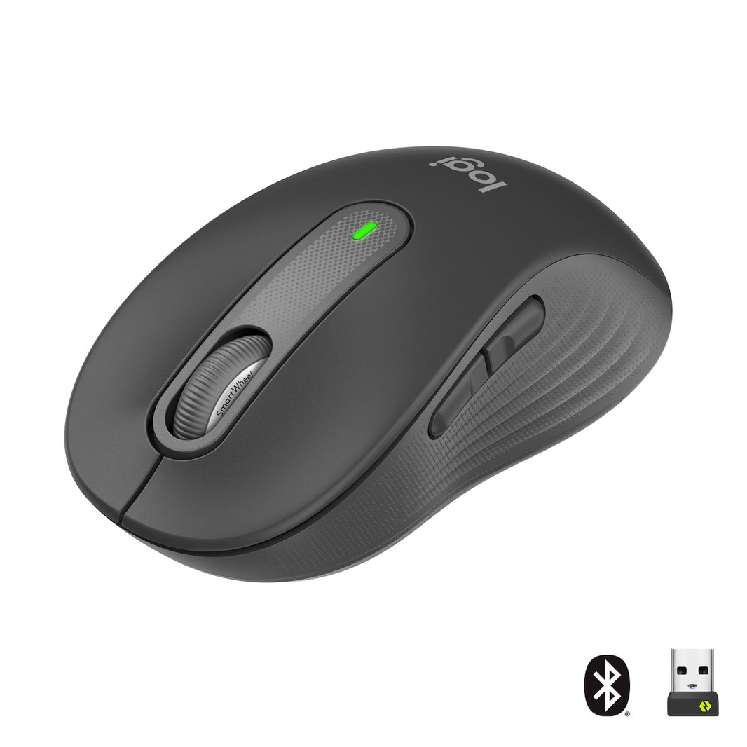 Logitech Signature M650 L Ασύρματο Bluetooth Ποντίκι Graphite