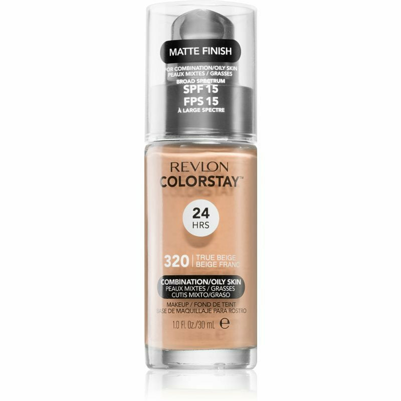 Revlon ColorStay Longwear Makeup – Combination/Oily Skin, 320 True Beige 30 ml