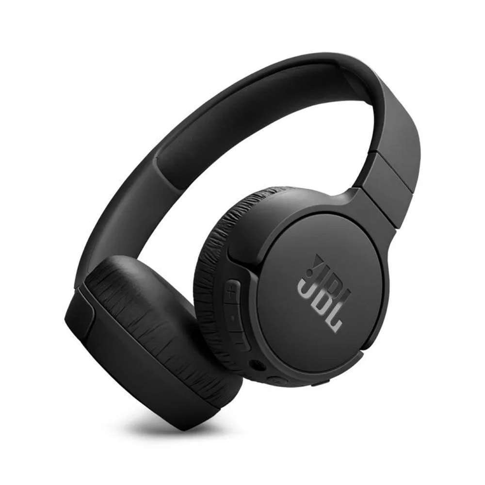 JBL Tune 670NC Ασύρματα / Ενσύρματα On Ear Ακουστικά με 70 ώρες Λειτουργίας και Quick Charge Μαύρα JBLT670NCBLK