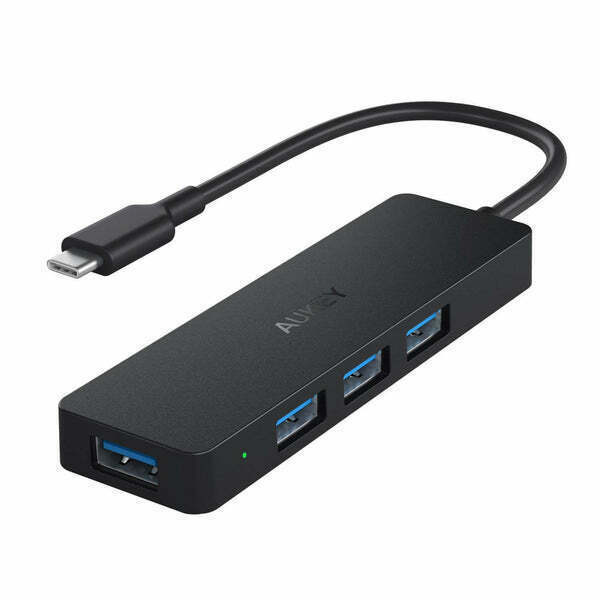 Aukey CB-C64 USB-C Hub 4 Θυρών USB 3.0 – Μαύρο