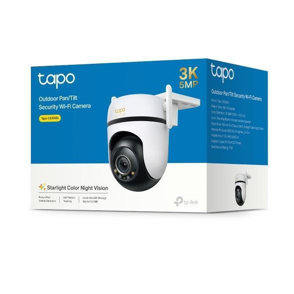 TP-LINK TAPO C530WS IP Κάμερα Παρακολούθησης Full HD+ 5MP Αδιάβροχη με Φακό 4mm