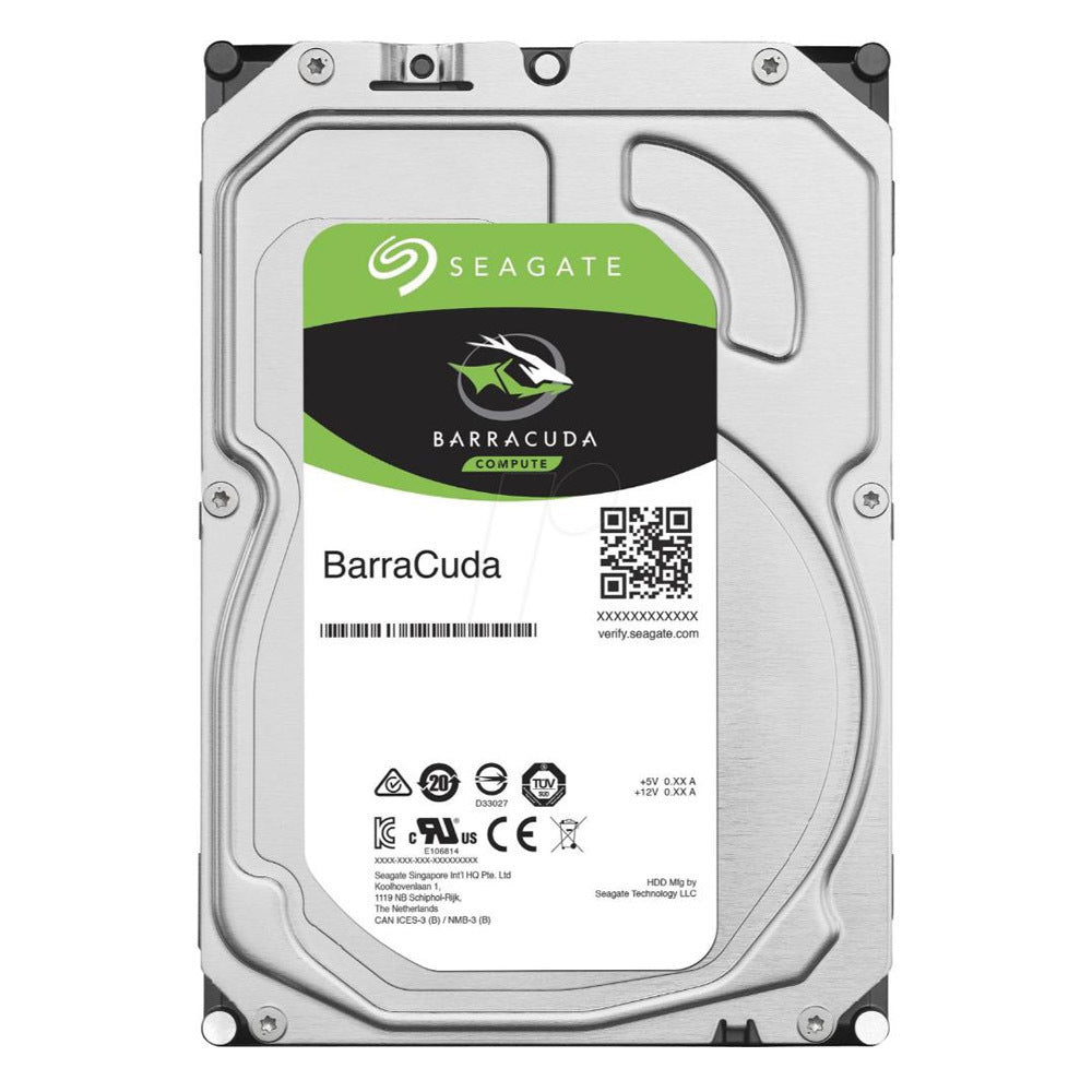 Seagate Barracuda 1TB HDD Σκληρός Δίσκος 3.5" SATA III 7200rpm με 256MB Cache για Desktop