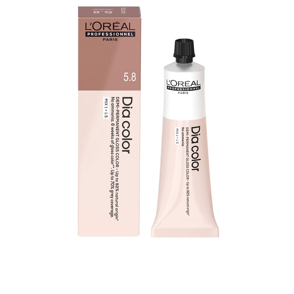 Dia Color Demi-Permanent Coloration Without Ammonia #4.15 60 Ml - L'Oréal Professionnel Paris