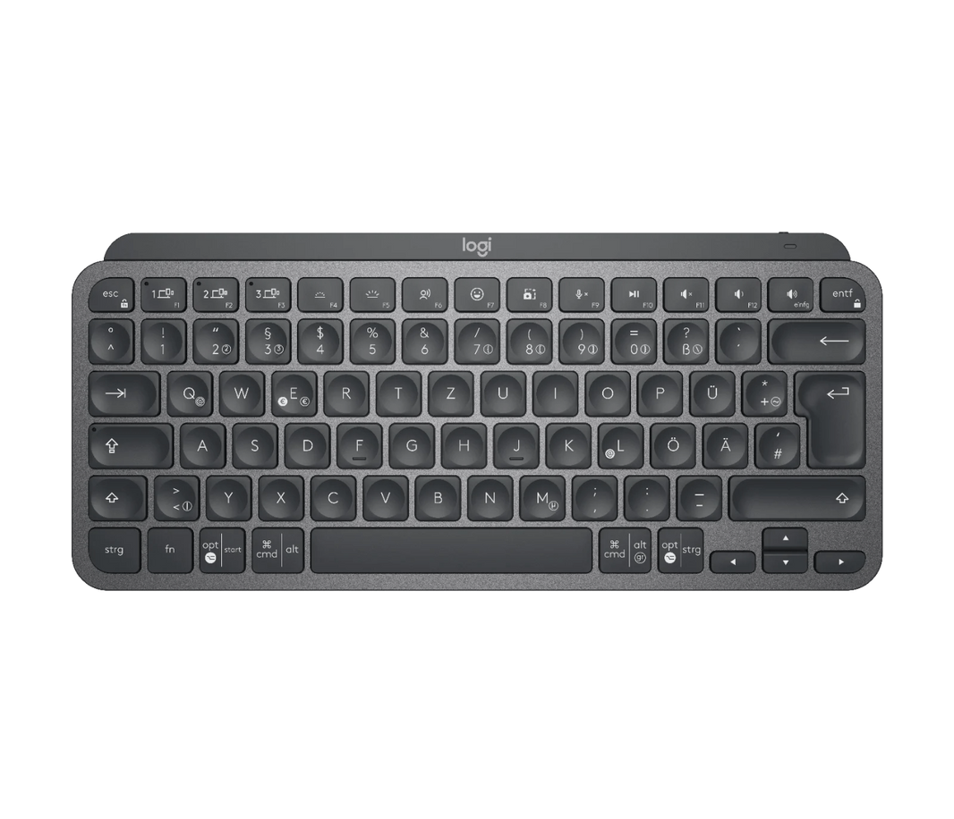 Logitech MX Keys Mini Ασύρματο Πληκτρολόγιο Μαύρο DE