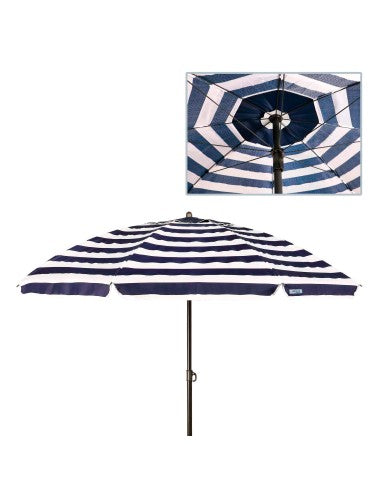 Solskjerm Aktive Μπλε/Λευκό Ομπρέλα Παραλίας – Μέταλλο 240×222 × 240 cm