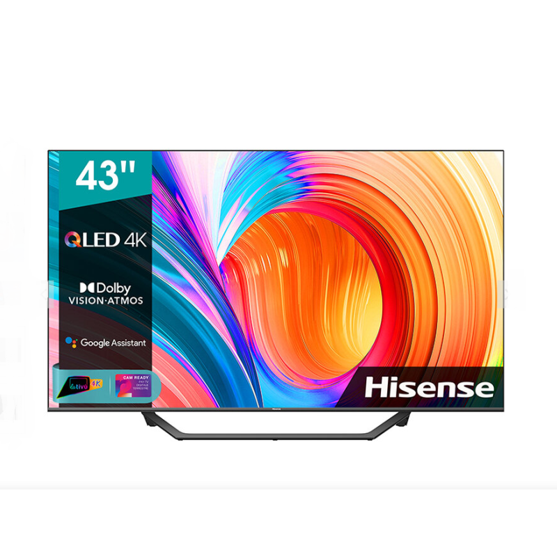 Hisense 43A7KQ 43" QLED 4K Ultra HD Smart TV με HDR10+, Dolby Vision & VIDAA U6