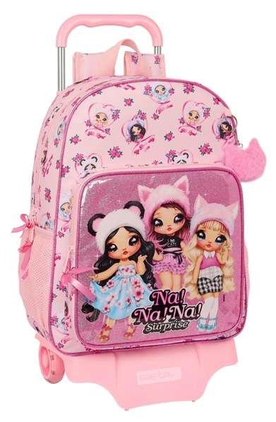 Backpack Mod. 180 with Trolley 905 – Τσάντα-τρόλεϊ Safta
