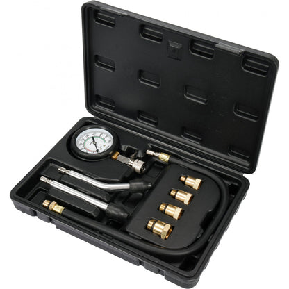 COMPRESSION PRESSURE GAUGE FOR GASOLINE ENGINES 8 PCS. YATO YT-73022