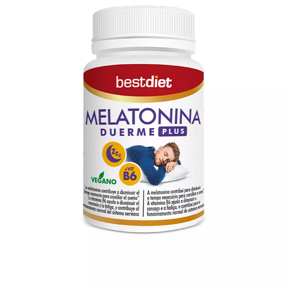 Best Diet Melatonin Plus B6 – Μασώμενα Δισκία 1 mg/κάψουλα, 60 τεμ.