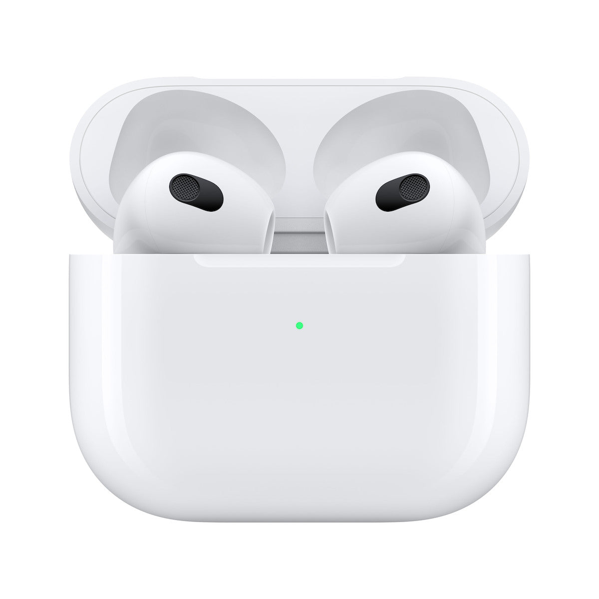 Apple AirPods (3rd generation) with MagSafe Charging Case Earbud Bluetooth Handsfree Ακουστικά με Αντοχή στον Ιδρώτα και Θήκη Φόρτισης Λευκά