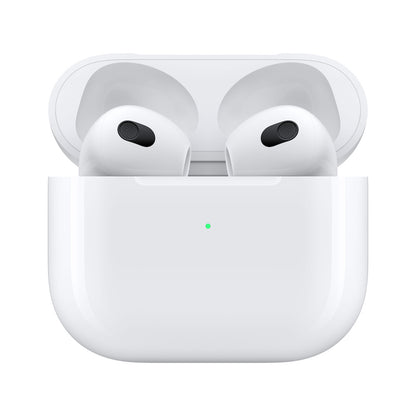 Apple AirPods (3rd generation) with MagSafe Charging Case Earbud Bluetooth Handsfree Ακουστικά με Αντοχή στον Ιδρώτα και Θήκη Φόρτισης Λευκά
