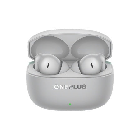 OnePlus Nord Buds 4 Pro Bluetooth Handsfree Ακουστικά με Αντοχή στον Ιδρώτα και Θήκη Φόρτισης Radiant Gray