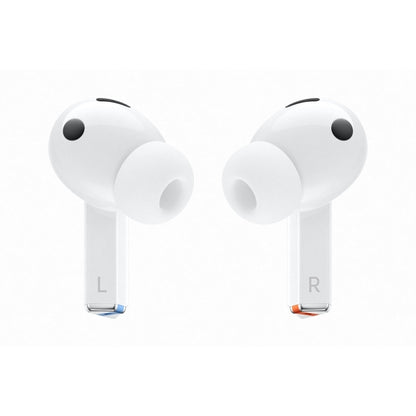 Samsung Galaxy Buds3 Pro Bluetooth Handsfree Ακουστικά με Αντοχή στον Ιδρώτα και Θήκη Φόρτισης Λευκά