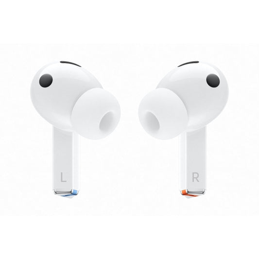 Samsung Galaxy Buds3 Pro Bluetooth Handsfree Ακουστικά με Αντοχή στον Ιδρώτα και Θήκη Φόρτισης Λευκά