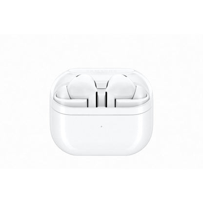 Samsung Galaxy Buds3 Pro Bluetooth Handsfree Ακουστικά με Αντοχή στον Ιδρώτα και Θήκη Φόρτισης Λευκά