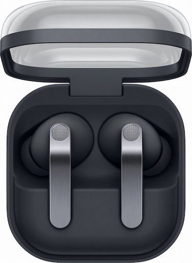 Samsung Galaxy Buds4 Pro Bluetooth Handsfree Ακουστικά με Αντοχή στον Ιδρώτα και Θήκη Φόρτισης Μαύρα