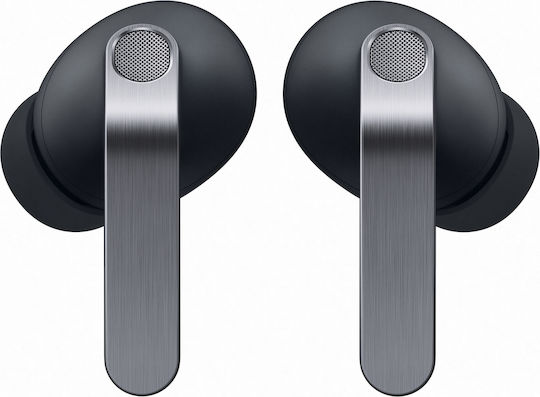 Samsung Galaxy Buds4 Pro Bluetooth Handsfree Ακουστικά με Αντοχή στον Ιδρώτα και Θήκη Φόρτισης Μαύρα