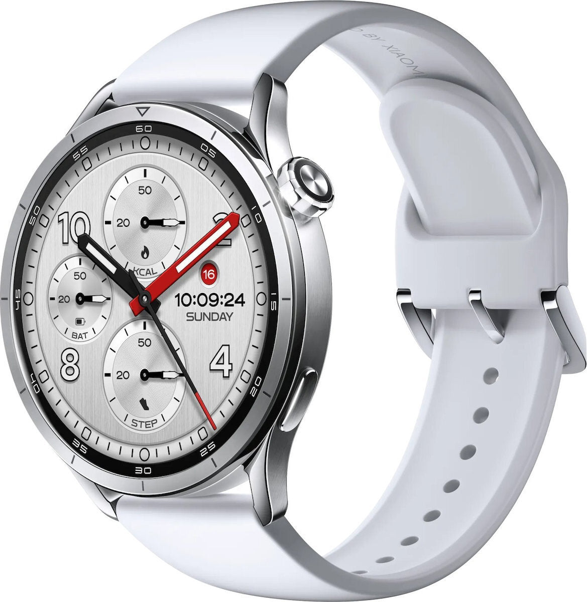 Xiaomi Watch S5 Stainless Steel 46mm Αδιάβροχο με Παλμογράφο (Silver)