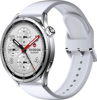 Xiaomi Watch S5 Stainless Steel 46mm Αδιάβροχο με Παλμογράφο (Silver)