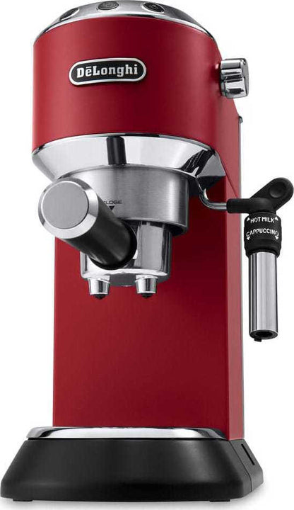 De'Longhi Dedica Pump Μηχανή Espresso 1300W Πίεσης 15bar Κόκκινη EC685.R 0132106139