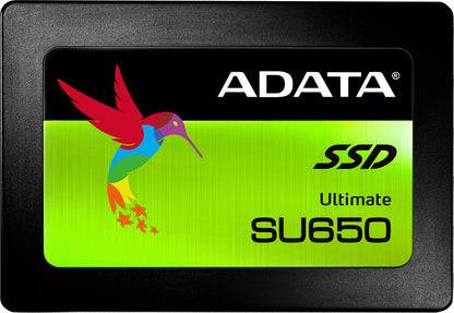 Adata Ultimate SU650 SSD 256GB τύπου 2.5'' με σύνδεση SATA III ASU650SS-256GT-R