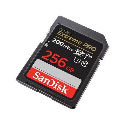 Sandisk Extreme Pro SDXC 256GB U3 V30 UHS-I 200MB/s