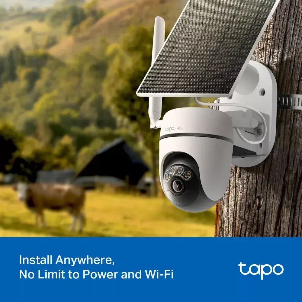 TP-LINK Tapo C615G KIT v1 IP Κάμερα Παρακολούθησης 4G Full HD+ 3MP Αδιάβροχη Μπαταρίας με Αμφίδρομη Επικοινωνία και Φακό 4mm