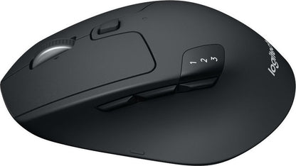 Logitech M720 Triathlon Ασύρματο Bluetooth Ποντίκι Μαύρο