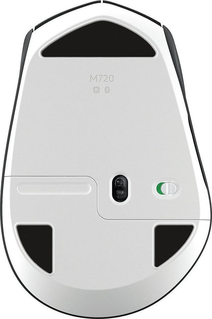 Logitech M720 Triathlon Ασύρματο Bluetooth Ποντίκι Μαύρο