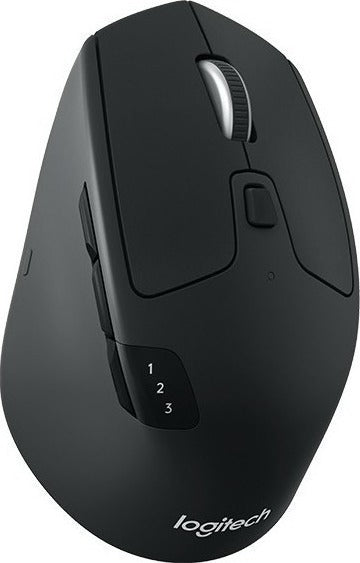 Logitech M720 Triathlon Ασύρματο Bluetooth Ποντίκι Μαύρο