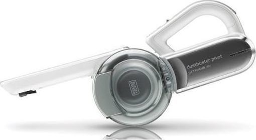 Black & Decker Dustbuster Pivot Επαναφορτιζόμενο Σκουπάκι Χειρός 18V Λευκό