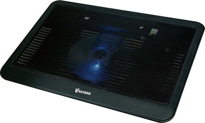 Vakoss Βάση Ψύξης για Laptop έως 17” με Ανεμιστήρα & Φωτισμό (LF-1854LK)