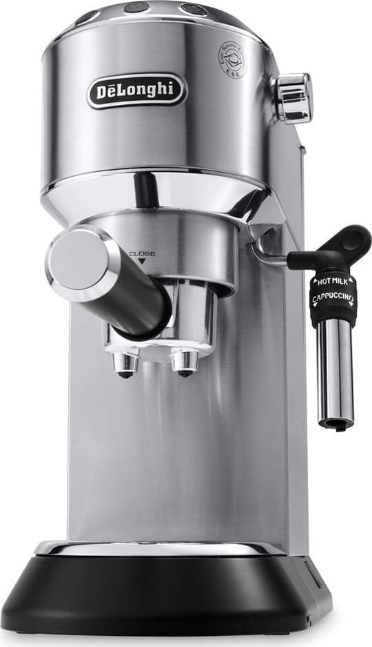 De'Longhi Dedica Pump Μηχανή Espresso 1300W Πίεσης 15bar Ασημί EC685.M 0132106138