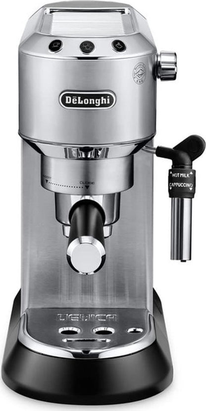 De'Longhi Dedica Pump Μηχανή Espresso 1300W Πίεσης 15bar Ασημί EC685.M 0132106138