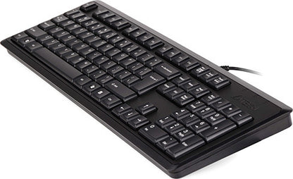 A4Tech KR-92 keyboard Universal USB QWERTY English Black
