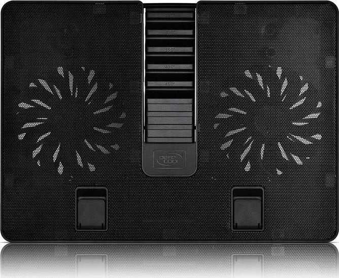 DeepCool U PAL laptop cooling pad 39.6 cm (15.6") 1000 RPM Black