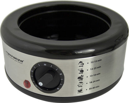 Esperanza EKG009 Steam cooker 3 stainless steel basket (s) 400 W 7.5L