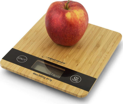 Esperanza EKS005 Electronic kitchen scale Bambus Tabletop Rectangle