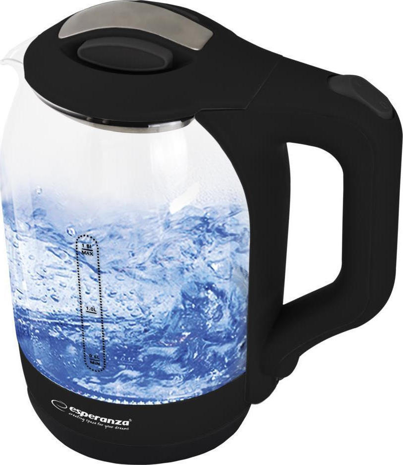 Esperanza EKK025K Electric kettle 1.7 L Black, Multicolor 1500 W