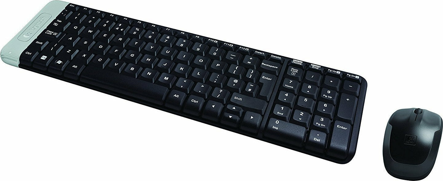 Logitech MK220 Ασύρματο Σετ Πληκτρολόγιο & Ποντίκι Αγγλικό US
