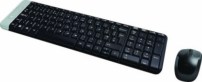 Logitech MK220 Ασύρματο Σετ Πληκτρολόγιο & Ποντίκι Αγγλικό US