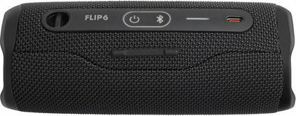JBL Flip 6 Αδιάβροχο Ηχείο Bluetooth 30W με Διάρκεια Μπαταρίας έως 12 ώρες Μαύρο
