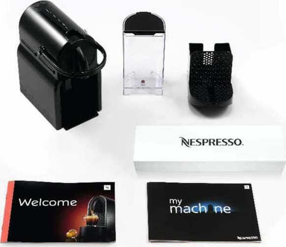 De'Longhi Inissia Καφετιέρα για Κάψουλες Nespresso Πίεσης 19bar Black
