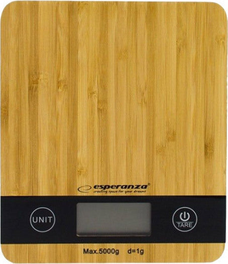 Esperanza EKS005 Electronic kitchen scale Bambus Tabletop Rectangle
