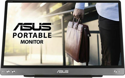 ASUS MB14AC computer monitor 35.6 cm (14") 1920 x 1080 pixels Full HD Grey